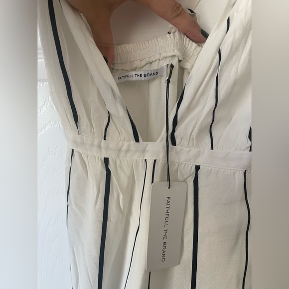 Faithful the Brand Tie Back Halter Jumpsuit - Picture 5 of 10